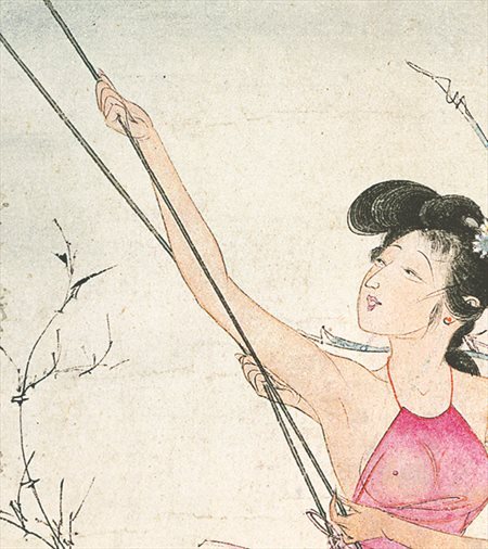 罗江县-胡也佛的仕女画和最知名的金瓶梅秘戏图